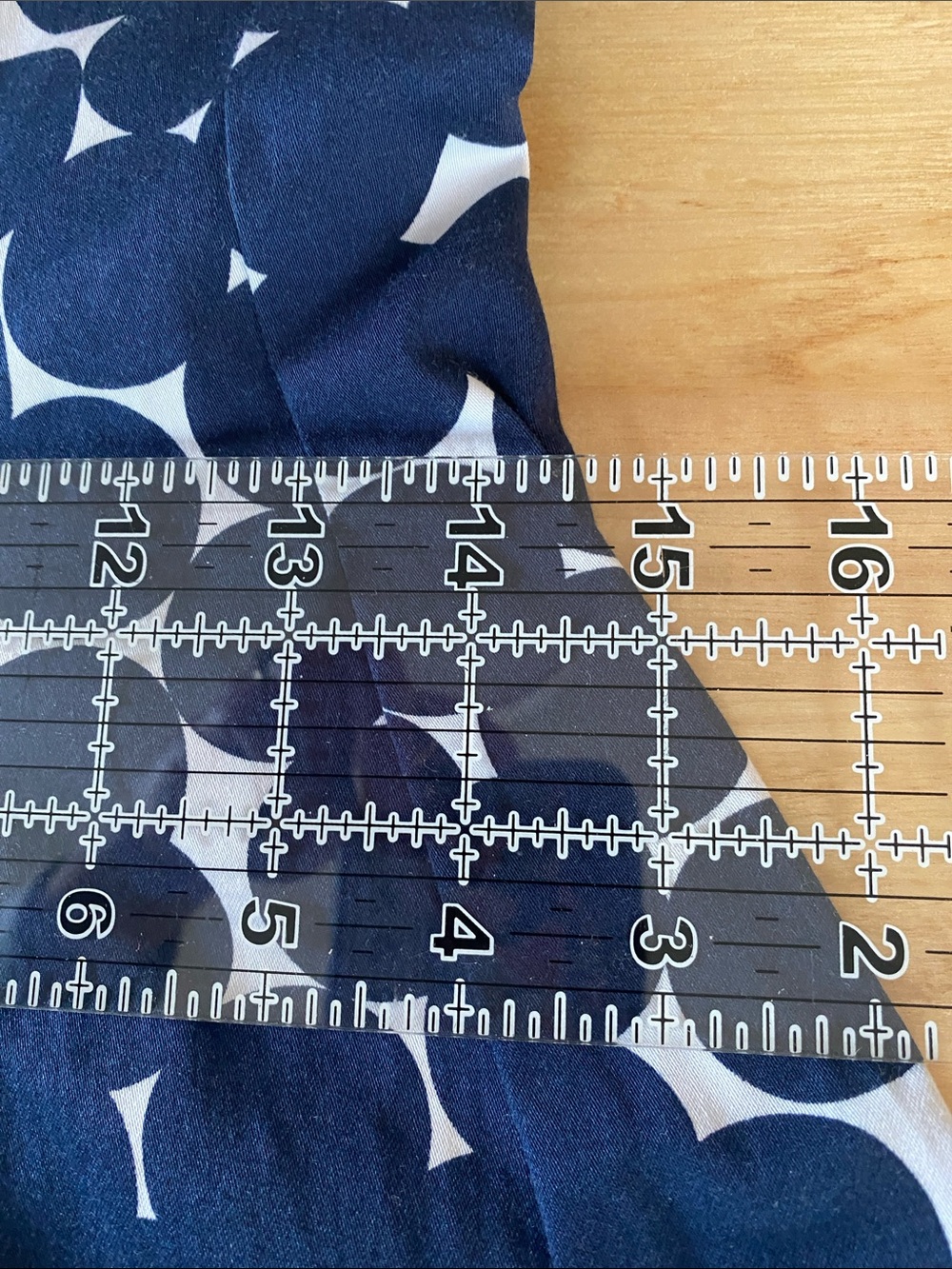 Nine West Navy and White Polka Dot V-Neck Fit-and-Flare Midi Dress - Picture 6 of 8
